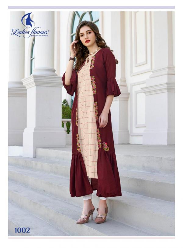 LF-Lifestyle-4-Cotton-Kurti-With-Shrug